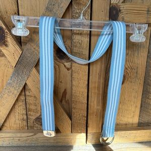 Paco Jeans Blue and White Striped belt